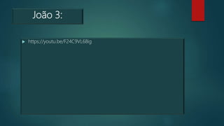 João 3:
 https://youtu.be/F24C9VL68ig
 