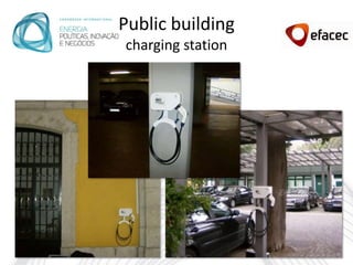 Public building
charging station
 