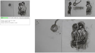 BEIJO

1’27” (1920 X 1080) 2011
(2011)

No beijo, um suja o outro de si mesmo.
As marcas jamais se vão.
Animação stop-motion com desenhos a carvão.

http://bit.ly/beijoVIDEO

 