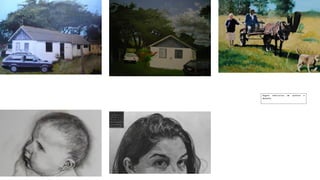 Alguns exercícios
desenho.

de

pintura

e

 