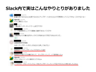 Slack内で実はこんなやりとりがありました
 