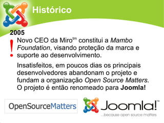 Joomla!: uma visão geral