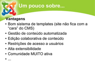 Joomla!: uma visão geral