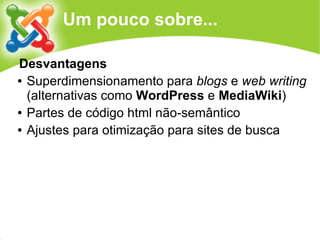 Joomla!: uma visão geral