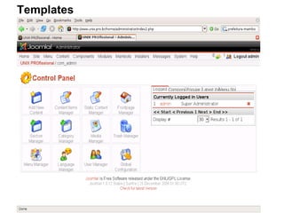Joomla!: uma visão geral