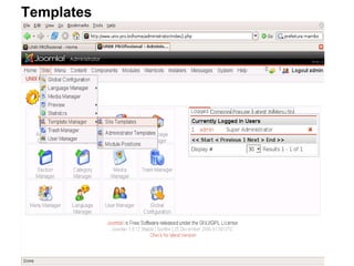 Joomla!: uma visão geral