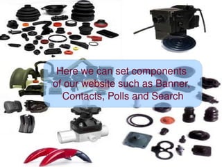 Here we can set components 
    of our website such as Banner, 
      Contacts, Polls and Search




                 
 