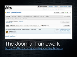 The Joomla! framework
https://github.com/joomla/joomla-platform
 