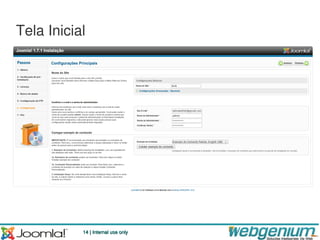 Tela Inicial




           14 | Internal use only
 