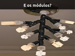 E os módulos?
 