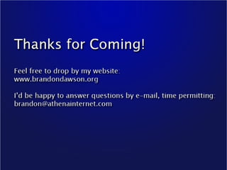 Joomla overview via catchy snaps