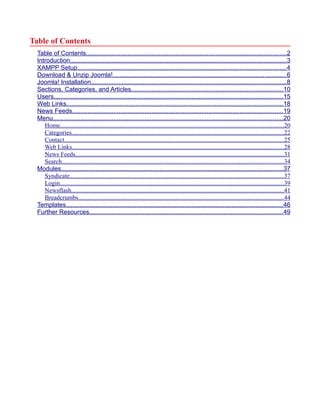 Joomla 15 Quickstart