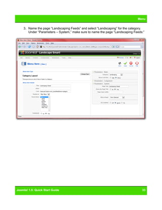 Joomla 15 Quickstart