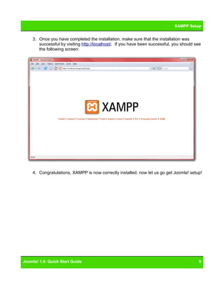 Joomla 15 Quickstart