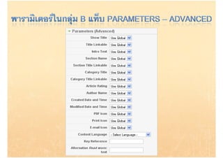 Joomla Article