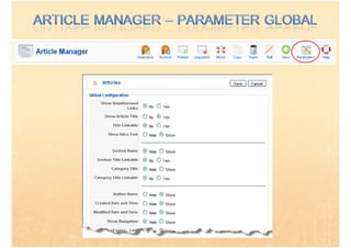 Joomla Article