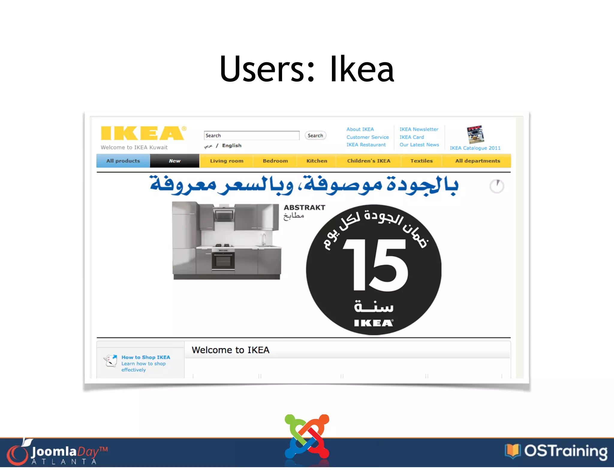 Users: Ikea
 