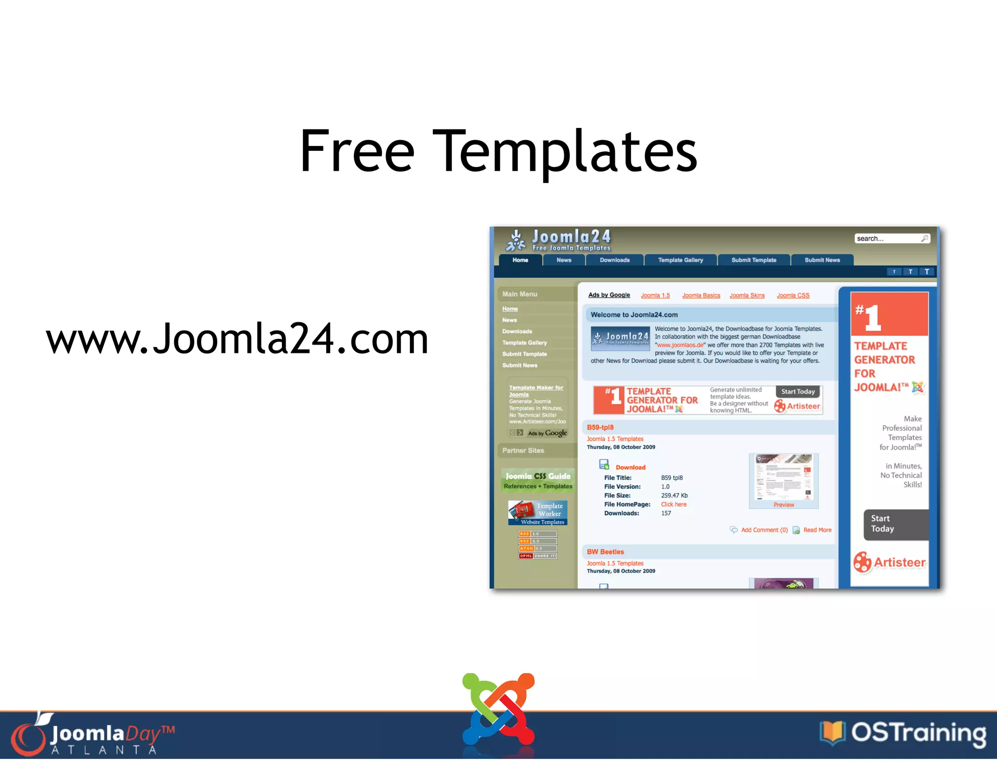Free Templates
www.Joomla24.com
 