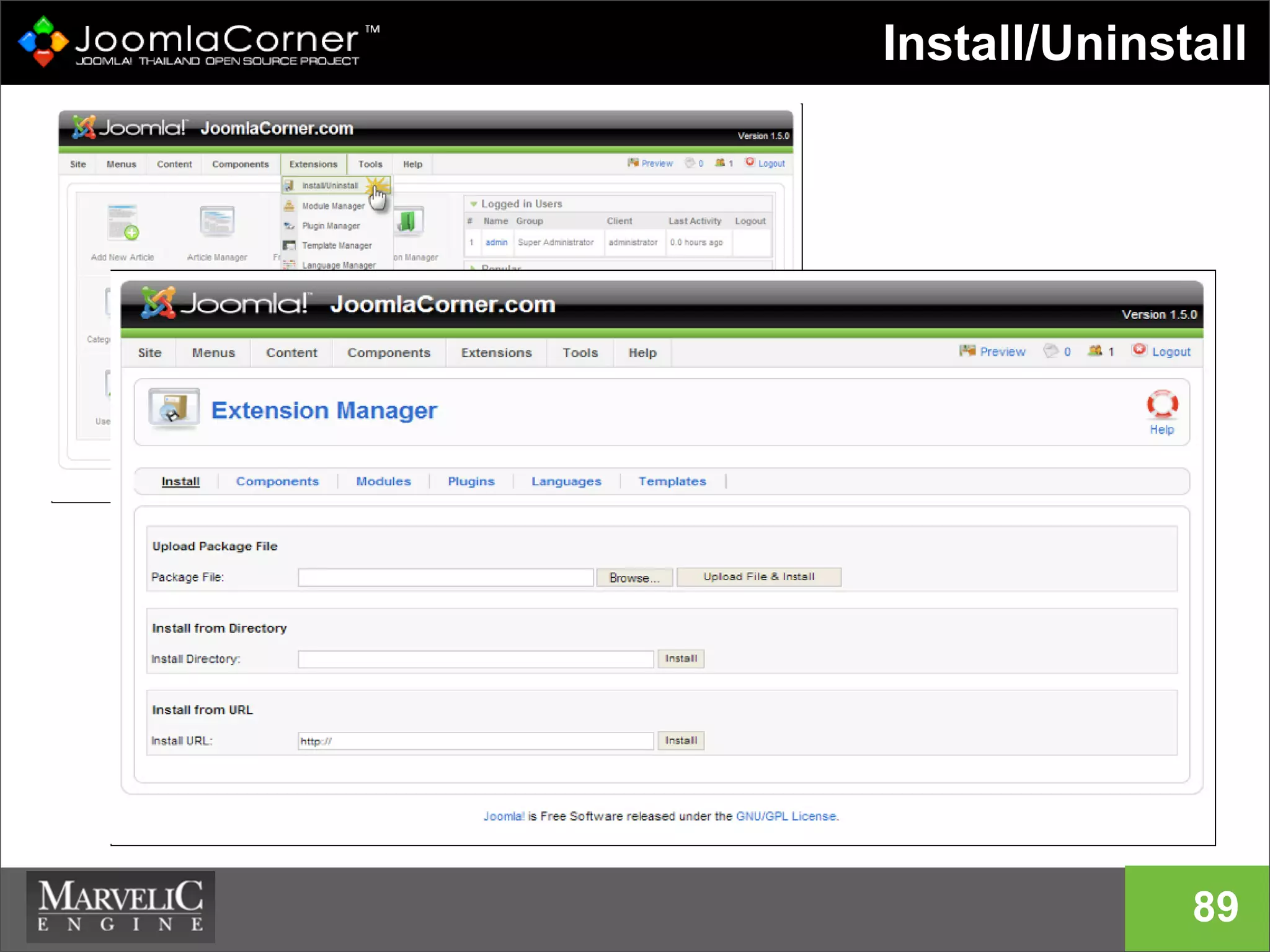 Install/Uninstall
89
 