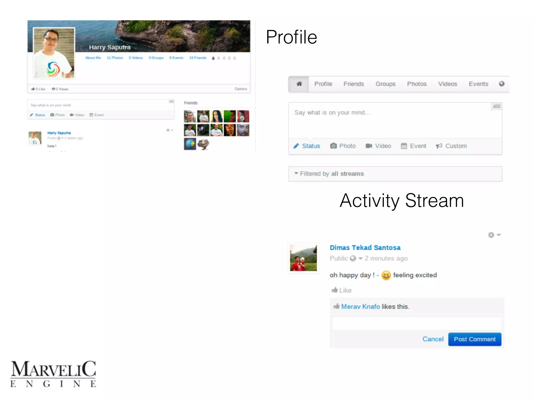 Activity Stream 
Profile 
 