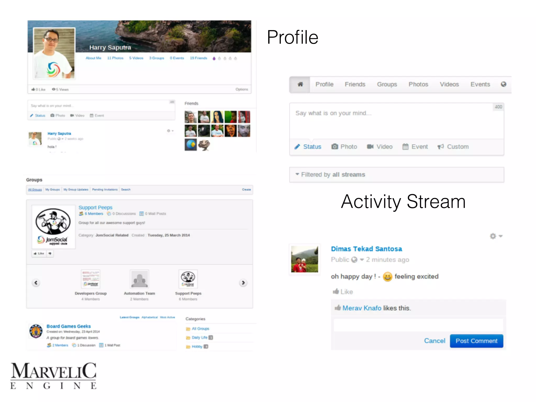 Activity Stream 
Profile 
 