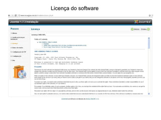 Licença do software
 