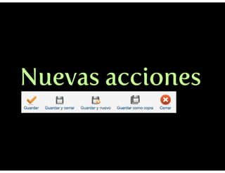 Joomla Baires 2011: Presentación Joomla! 1.6