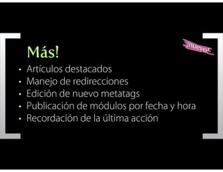 Joomla Baires 2011: Presentación Joomla! 1.6