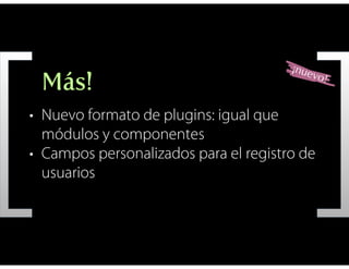 Joomla Baires 2011: Presentación Joomla! 1.6