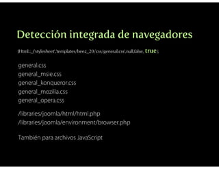 Joomla Baires 2011: Presentación Joomla! 1.6