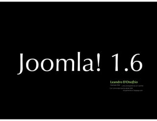 Joomla Baires 2011: Presentación Joomla! 1.6