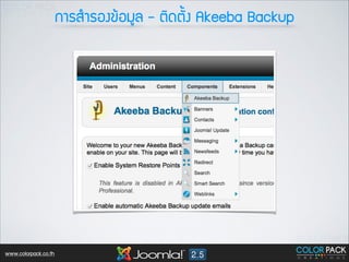¡กÒาÃรÊสÓำÃรÍอ§ง¢ขŒŒÍอÁมÙูÅล - µตÔิ´ดµตÑั้§ง Akeeba Backup

www.colorpack.co.th

 