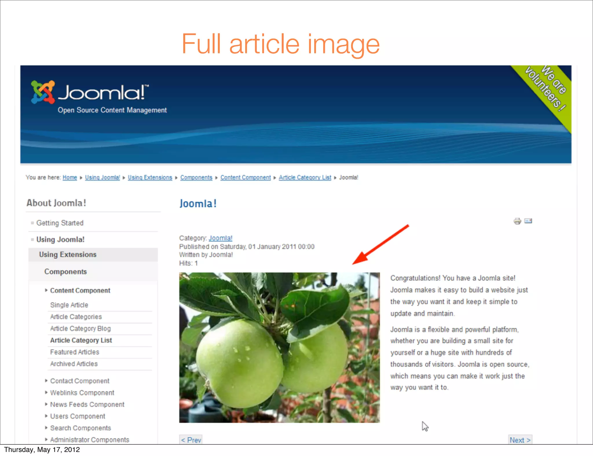 Full article image




Thursday, May 17, 2012
 