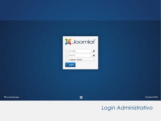 Login Administrativo
 