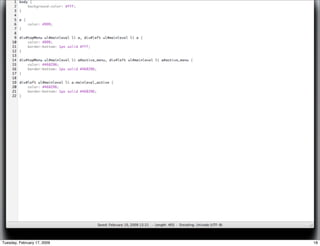 Joomla Template Development