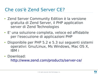 Velocizzare Joomla! con Zend Server Community Edition