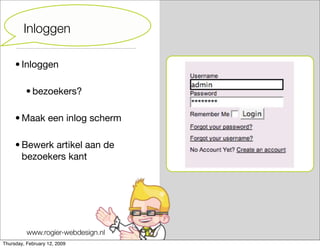 Joomla Cursus Starter