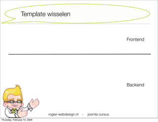 Joomla Cursus Starter