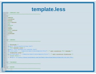 Joomladagen NL 2016:  Zelf templates bouwen met Bootstrap 3