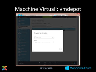 Macchine Virtuali: vmdepot

@vflorusso

 