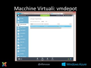 Macchine Virtuali: vmdepot

@vflorusso

 