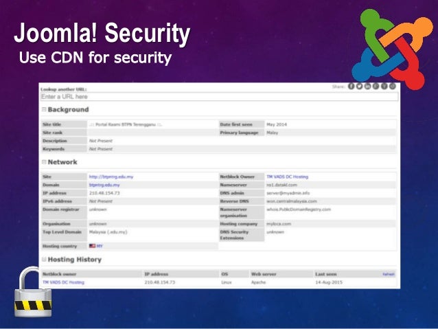 joomla security
