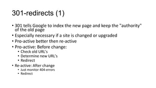 Osmeta (2)
 Je kunt nog steeds vanuit Joomla artikelen werken, met toevoeging:
 Andere voordelen: Makkelijk, binnenkort integratie met OSmap
PRESENTATIE SIMON KLOOSTRA, JOOMLASEO.COM, 2015
 