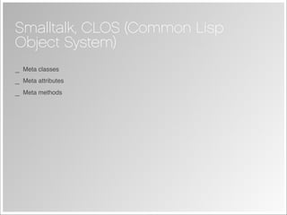 Joose - JavaScript Meta Object System