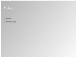 Joose - JavaScript Meta Object System