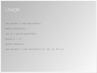Joose - JavaScript Meta Object System