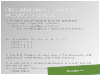 Joose - JavaScript Meta Object System