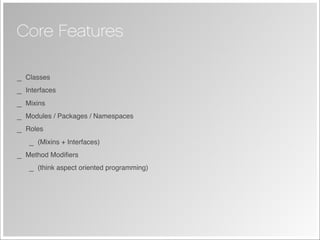 Joose - JavaScript Meta Object System