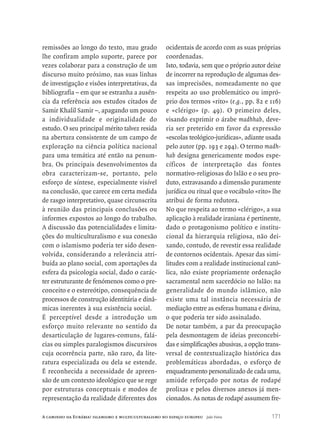 João Vieira: Recensão "A caminho da Eurábia? Islamismo e multiculturalismo no espaço europeu."