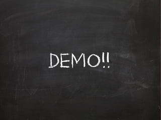 DEMO!!
 